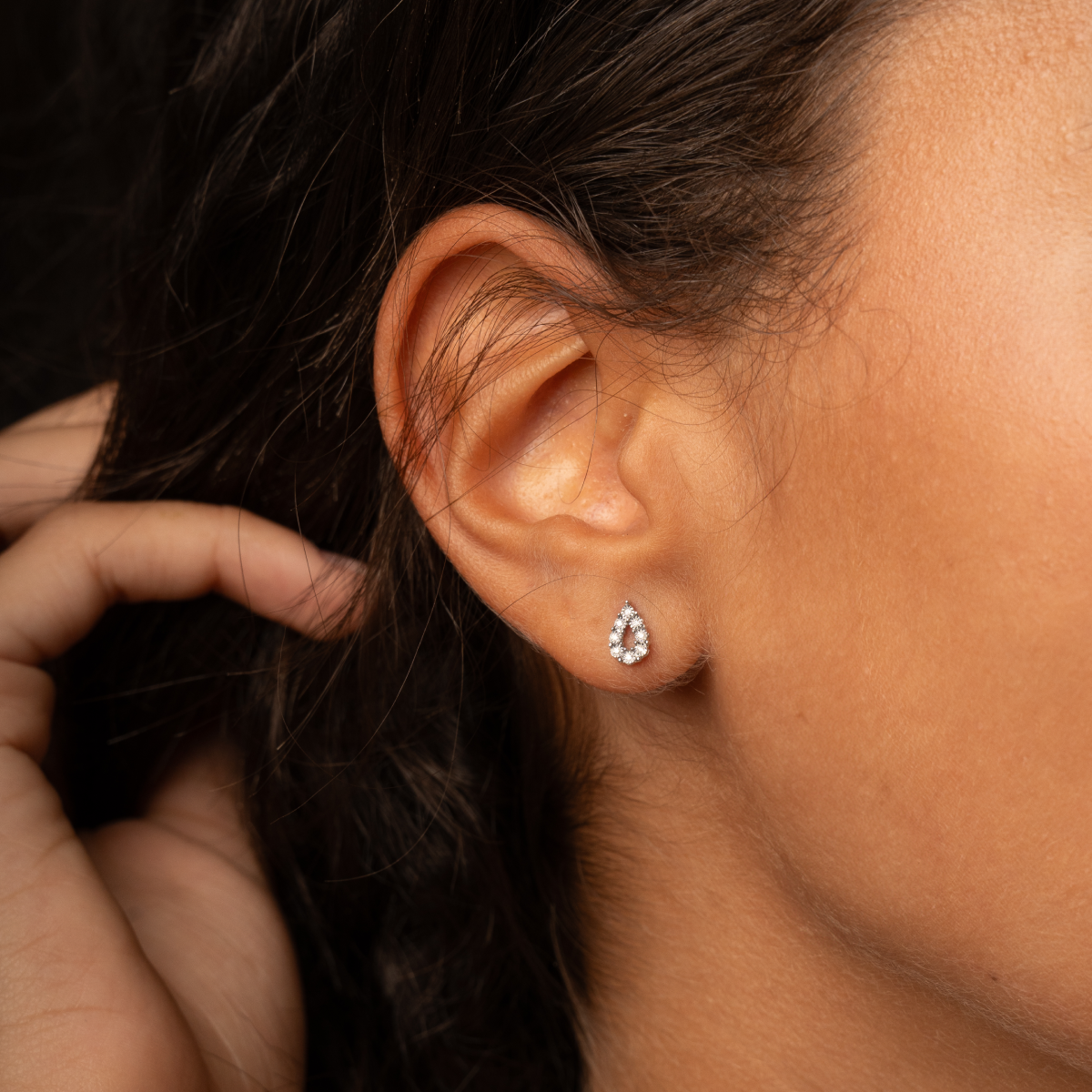 Larme - Boucles d'oreilles