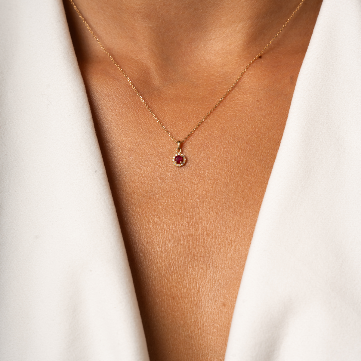 Finesse - Rubis - Collier