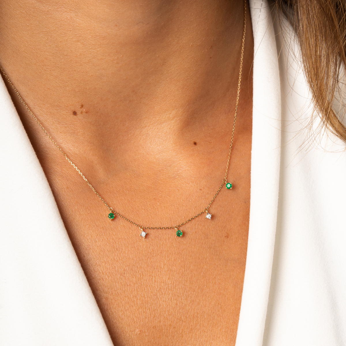 Symphonie - Emeraude - Collier