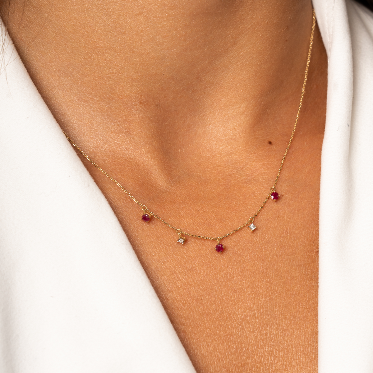 Symphonie - Rubis - Collier