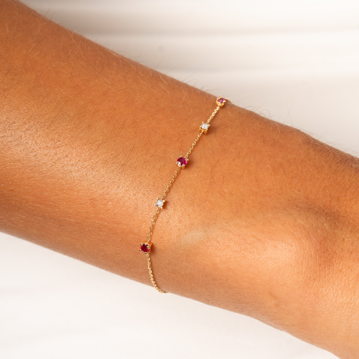 Symphonie - Rubis - Bracelet