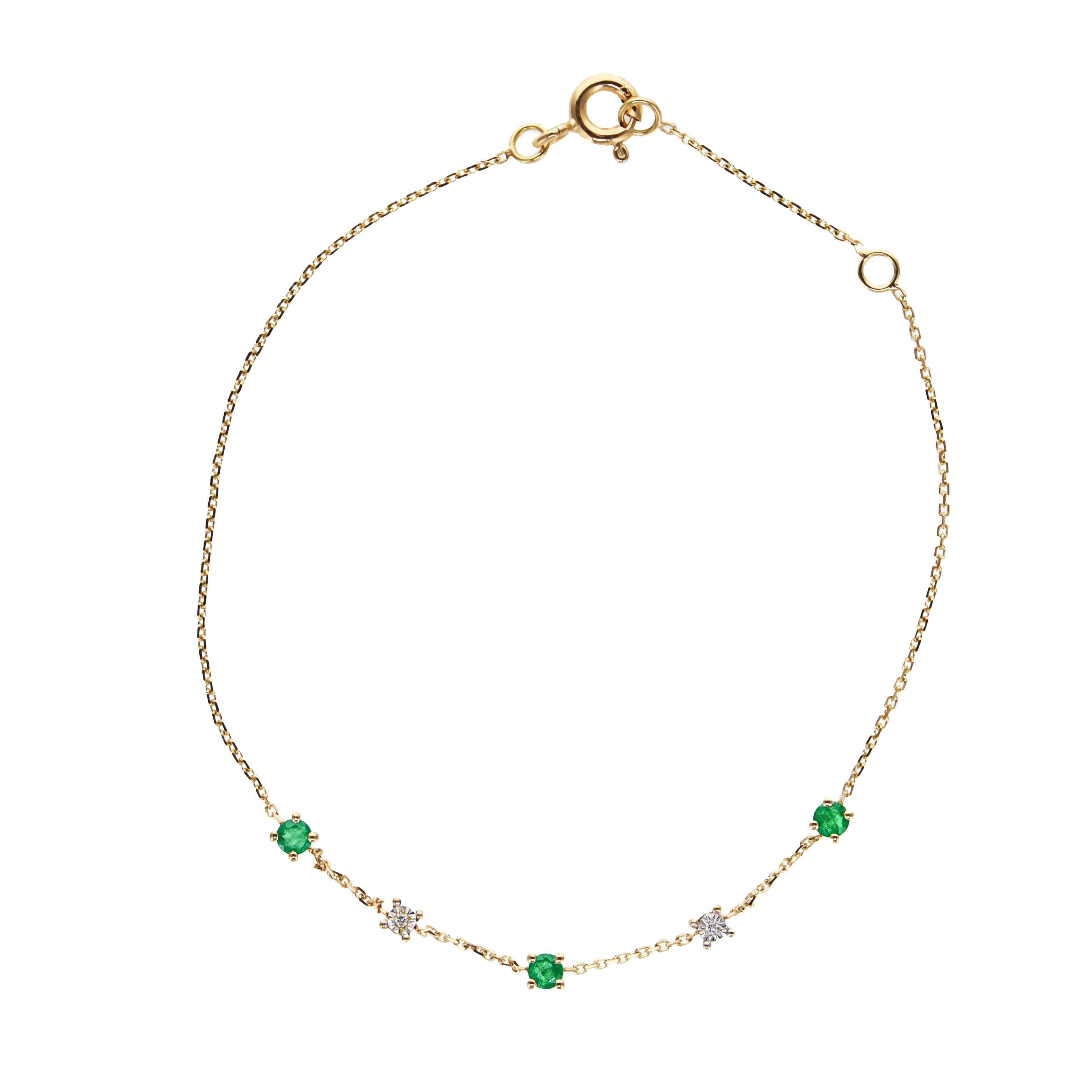 Symphonie - Emeraude - Bracelet