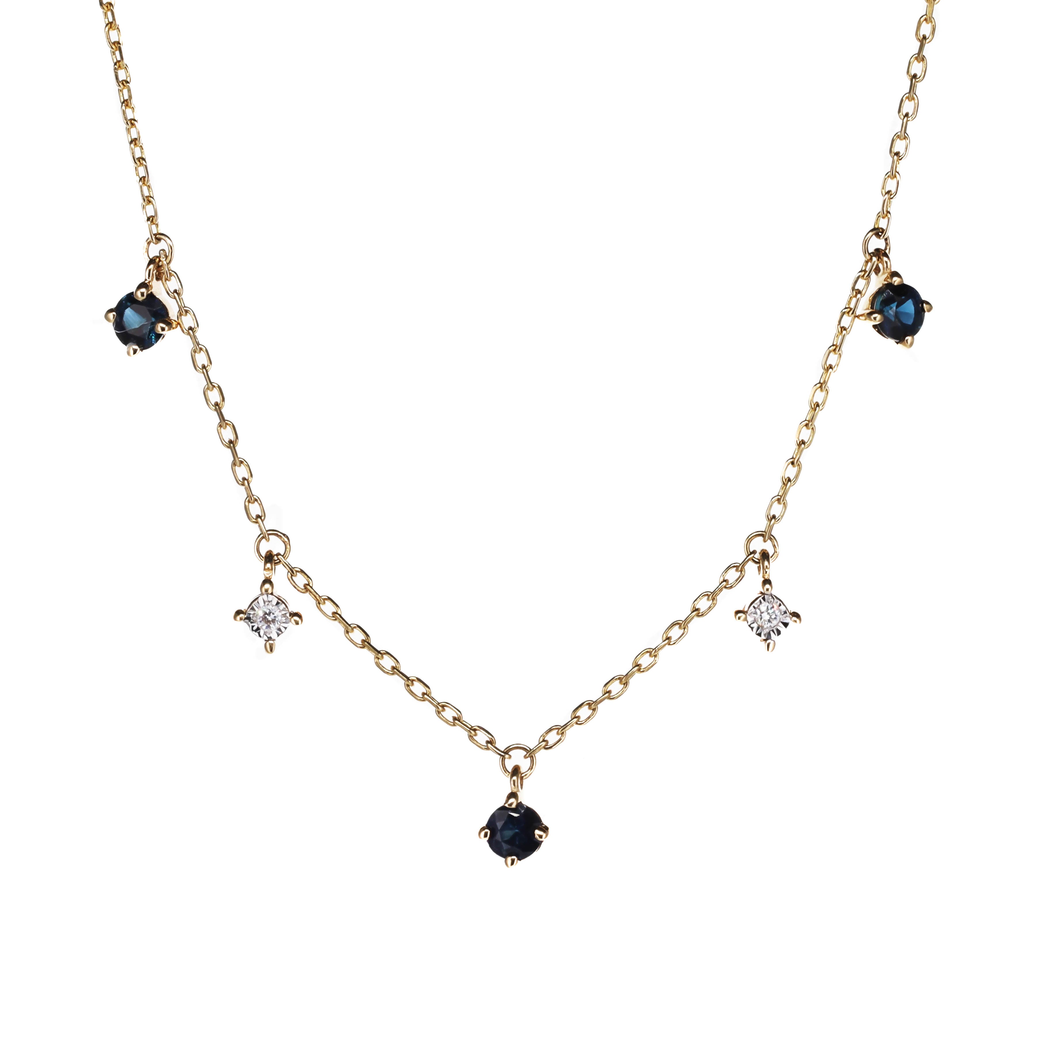 Symphonie - Saphir - Collier