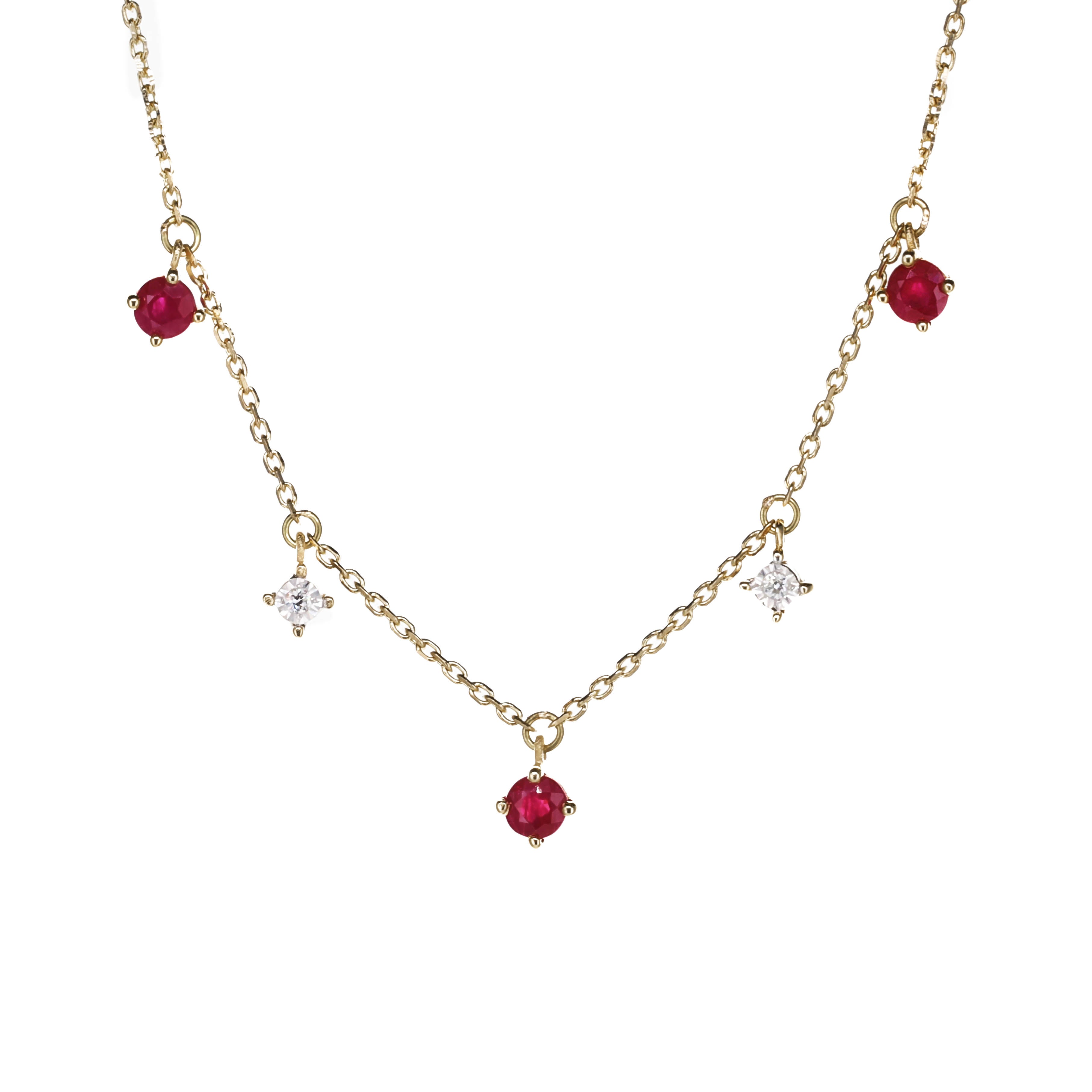 Symphonie - Rubis - Collier