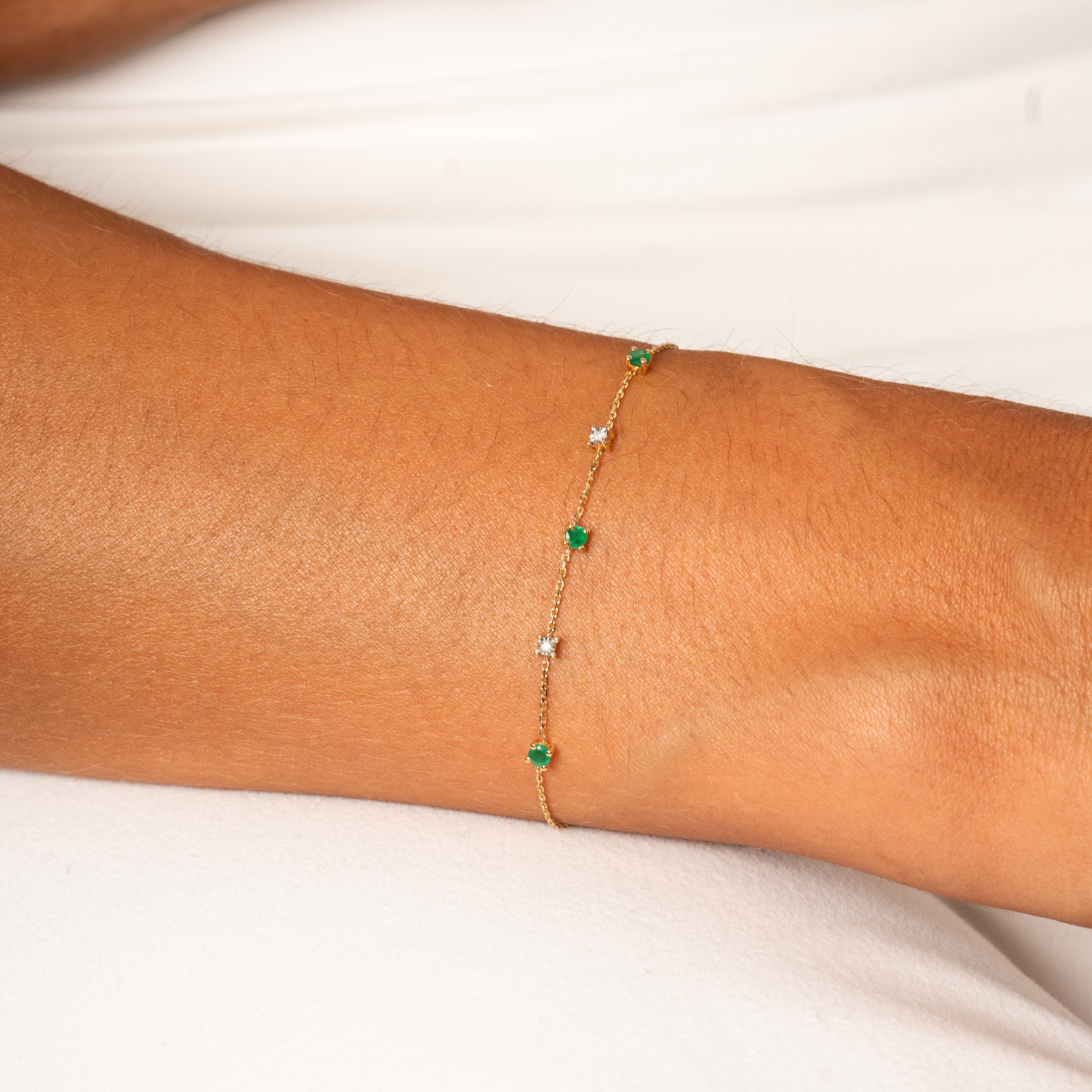 Symphonie - Emeraude - Bracelet
